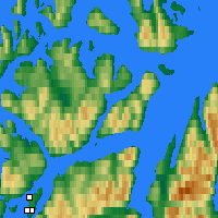 Nearby Forecast Locations - Torsvag Lh - Map