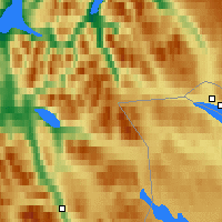 Nearby Forecast Locations - Kvesmenes-Ryeng - Map