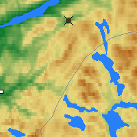 Nearby Forecast Locations - Kjobli I Snasa - Map