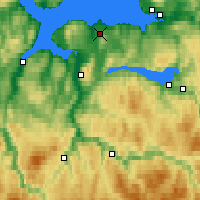 Nearby Forecast Locations - Trondheim - Map