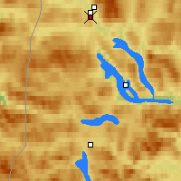 Nearby Forecast Locations - Hemavan - Map