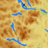 Nearby Forecast Locations - Saxnas - Map