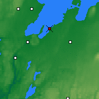 Nearby Forecast Locations - Satenas - Map