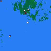Nearby Forecast Locations - Mariehamn - Map