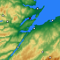 Nearby Forecast Locations - Cromarty - Map