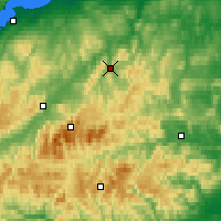Nearby Forecast Locations - Glenlivet - Map