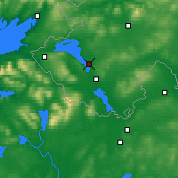 Nearby Forecast Locations - Enniskillen - Map