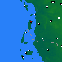 Nearby Forecast Locations - Romo Island - Map