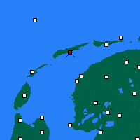 Nearby Forecast Locations - Terschelling - Map