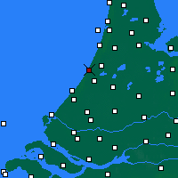 Nearby Forecast Locations - Noordwijk - Map
