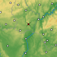 Nearby Forecast Locations - Luxembourg - Map