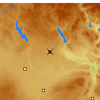 Nearby Forecast Locations - Oliva - Map