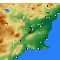 Nearby Forecast Locations - Alcantarilla - Map