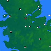Nearby Forecast Locations - Jagel - Map