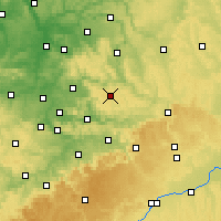 Nearby Forecast Locations - Kaisersbach - Map
