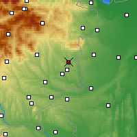 Nearby Forecast Locations - Oberwart - Map