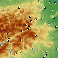Nearby Forecast Locations - Neunkirchen - Map