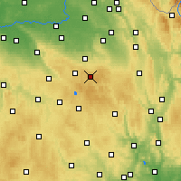 Nearby Forecast Locations - Svratouch - Map
