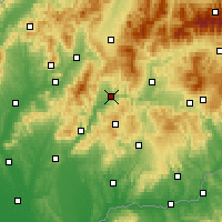 Nearby Forecast Locations - Žiar nad Hronom - Map