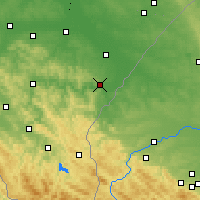 Nearby Forecast Locations - Przemyśl - Map