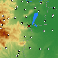 Nearby Forecast Locations - Sopron - Map