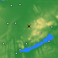 Nearby Forecast Locations - Pápa - Map