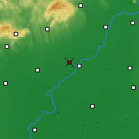 Nearby Forecast Locations - Poroszló - Map
