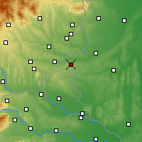 Nearby Forecast Locations - Szentgotthard/Farkasfa - Map