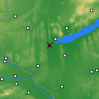 Nearby Forecast Locations - Sarmellek IAP - Map