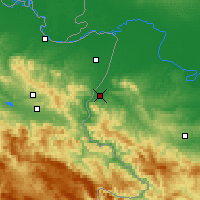 Nearby Forecast Locations - Loznica - Map