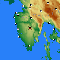 Nearby Forecast Locations - Pazin - Map