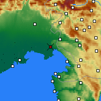 Nearby Forecast Locations - Monfalcone - Map