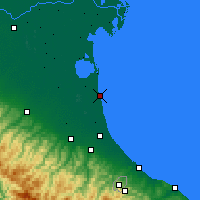 Nearby Forecast Locations - Ravenna - Map