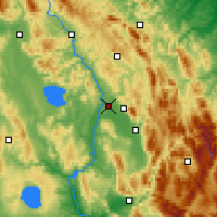 Nearby Forecast Locations - Perugia - Map