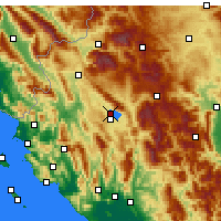 Nearby Forecast Locations - Ioannina - Map