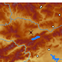 Nearby Forecast Locations - Elazığ - Map