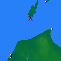 Nearby Forecast Locations - Sõrve peninsula - Map