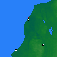 Nearby Forecast Locations - Ventspils - Map
