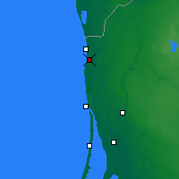 Nearby Forecast Locations - Palanga - Map