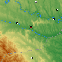Nearby Forecast Locations - Chernivtsi - Map
