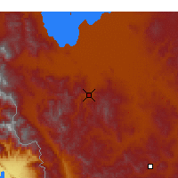 Nearby Forecast Locations - Mahabad - Map