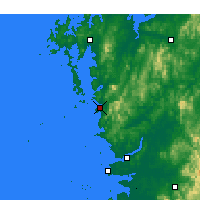 Nearby Forecast Locations - Boryeong - Map