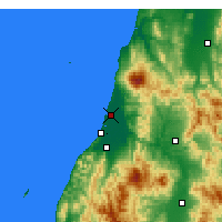 Nearby Forecast Locations - Sakata - Map