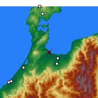 Nearby Forecast Locations - Fushiki - Map