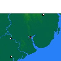 Nearby Forecast Locations - Yangon - Map