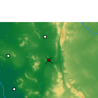 Nearby Forecast Locations - Bua Chum - Map