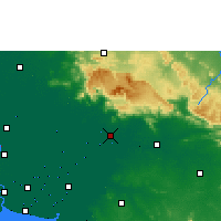 Nearby Forecast Locations - Prachinburi - Map