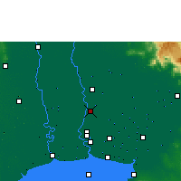 Nearby Forecast Locations - Don Mueang district - Map