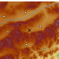 Nearby Forecast Locations - Guangling - Map