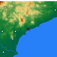 Nearby Forecast Locations - Qinhuangdao - Map